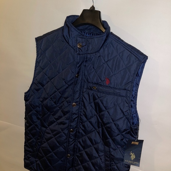 U.S. POLO ASSN. Vest Navy - Picture 2 of 8